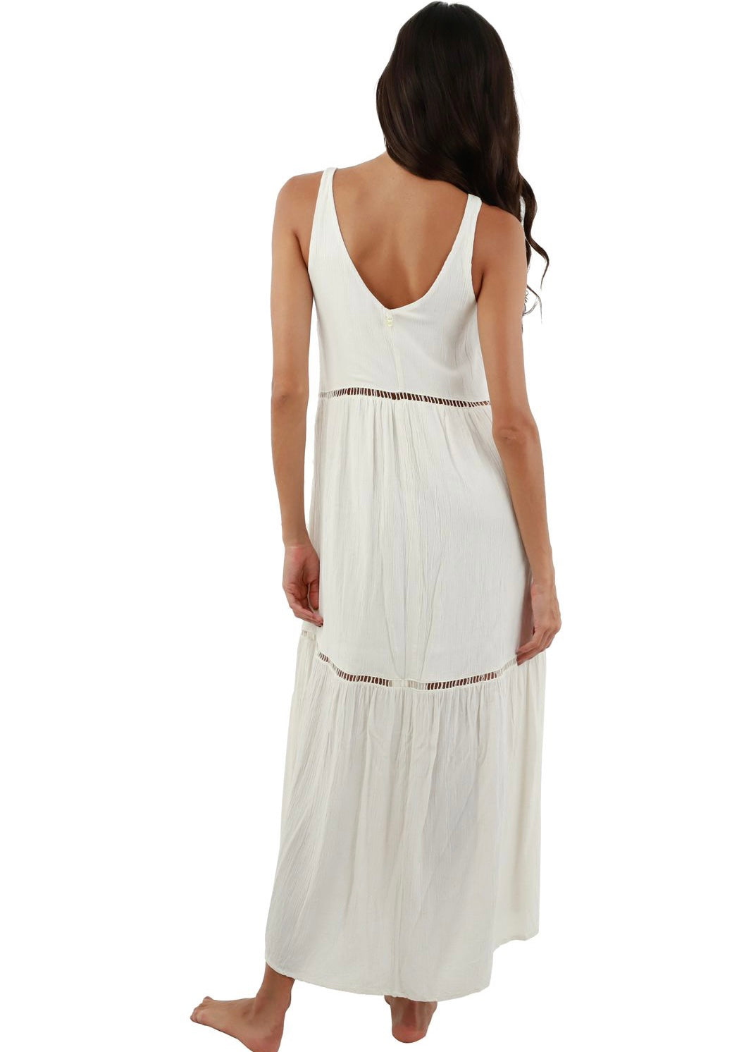 VESTIDO BLANCO LARGO