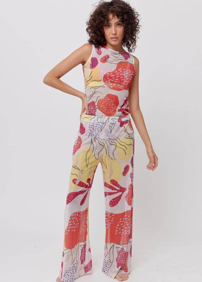 SET MANCHAS NARANJAS MESH