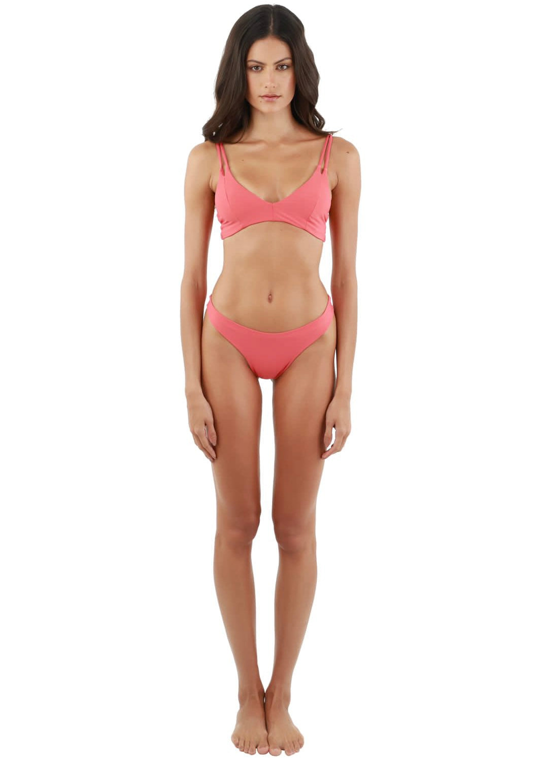 BIKINI SALMÓN TOP