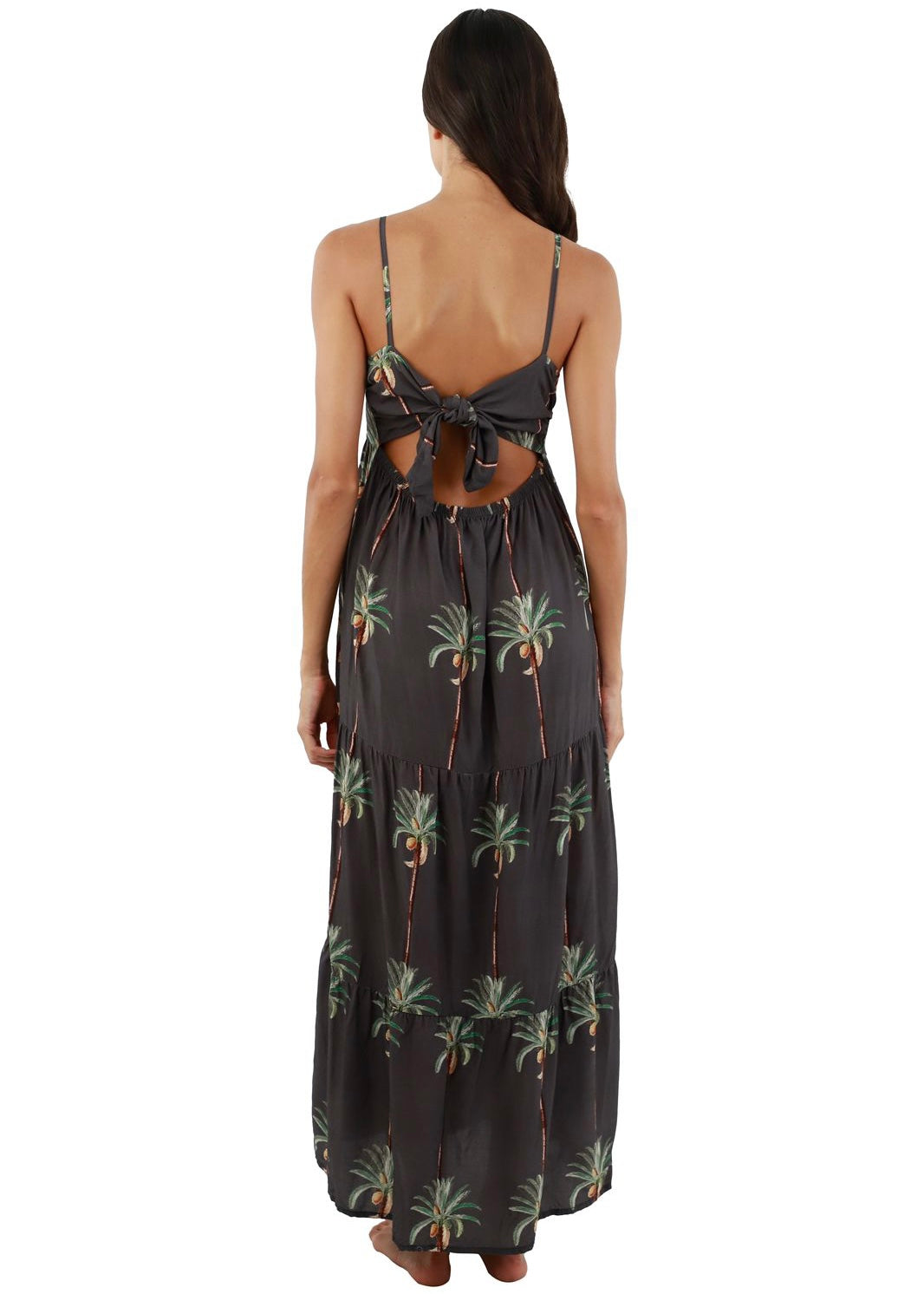 VESTIDO LARGO PALMERAS