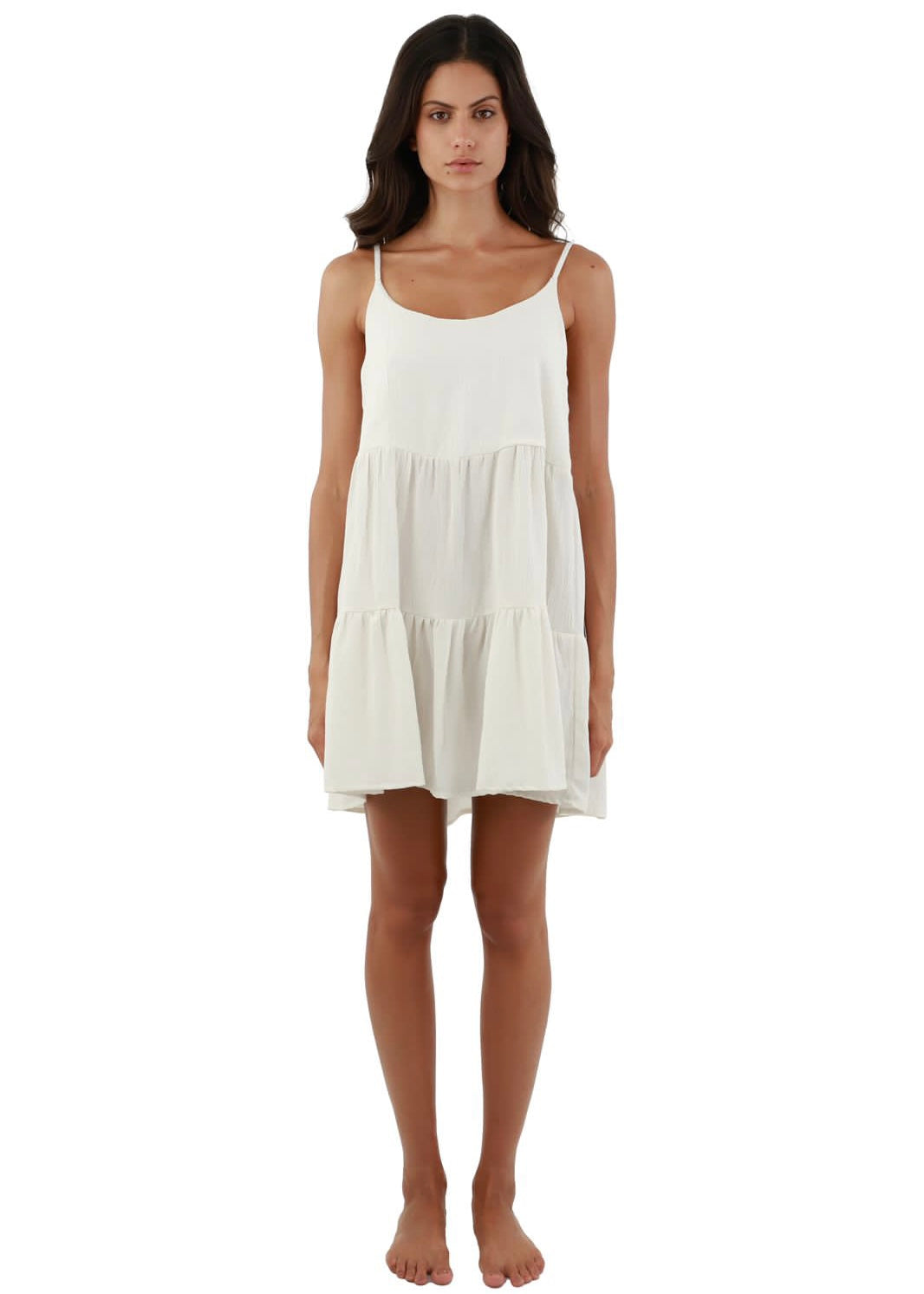 VESTIDO CORTO BLANCO