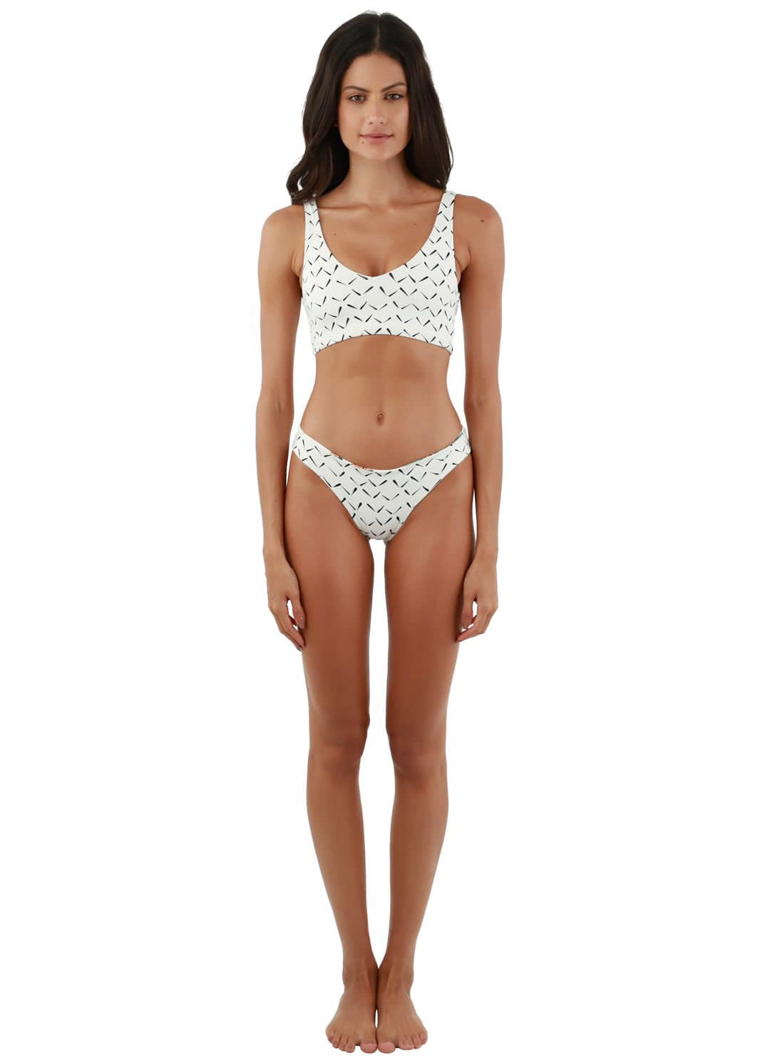 BIKINI FLORES TOP REVERSIBLE