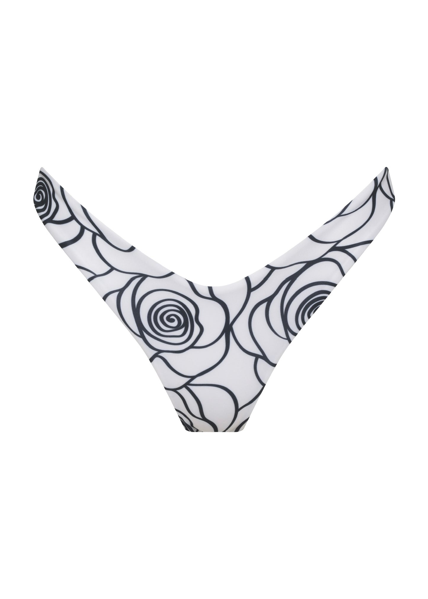BIKINI FLORES NEGRAS