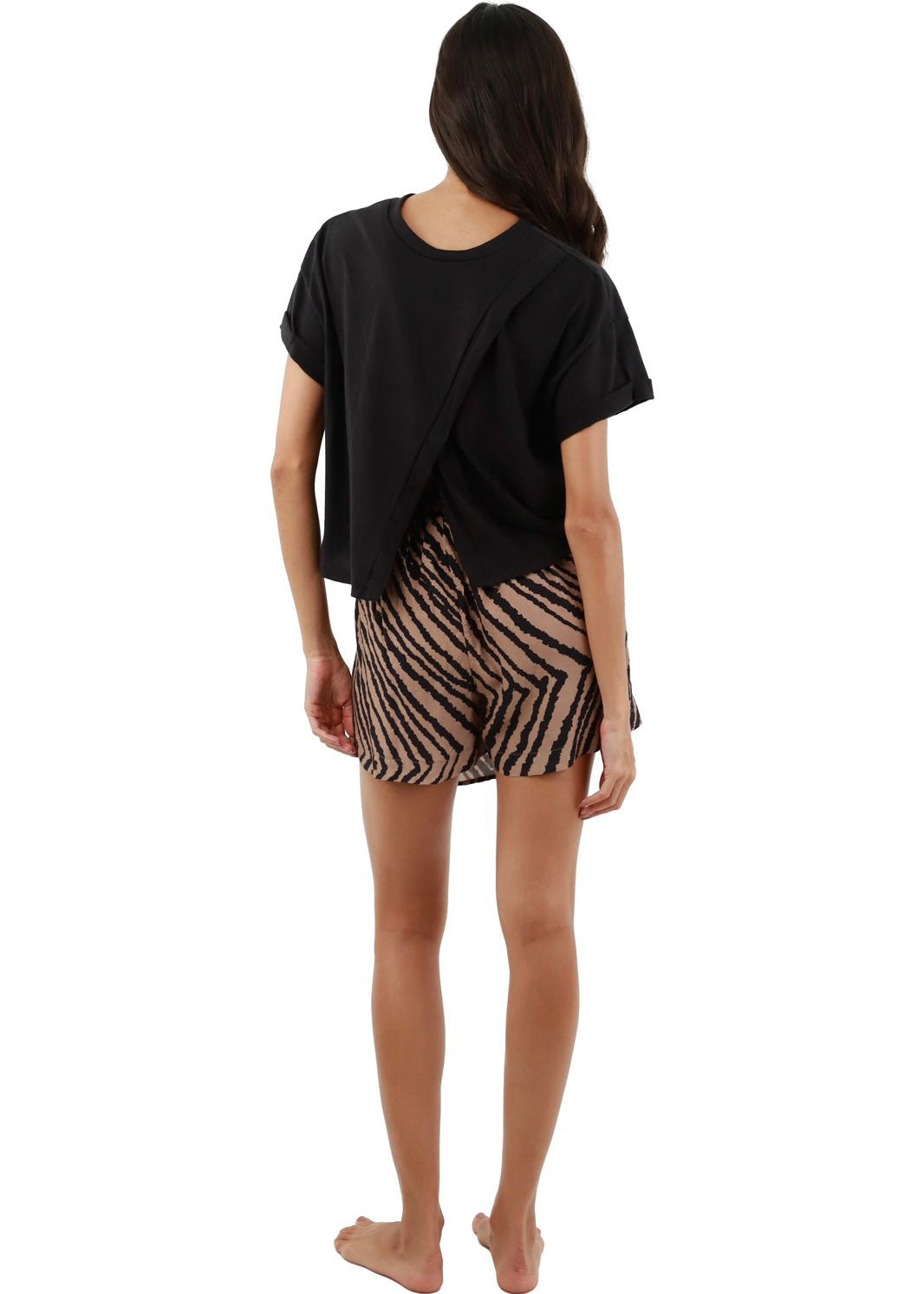 FALDA SHORT ZEBRA