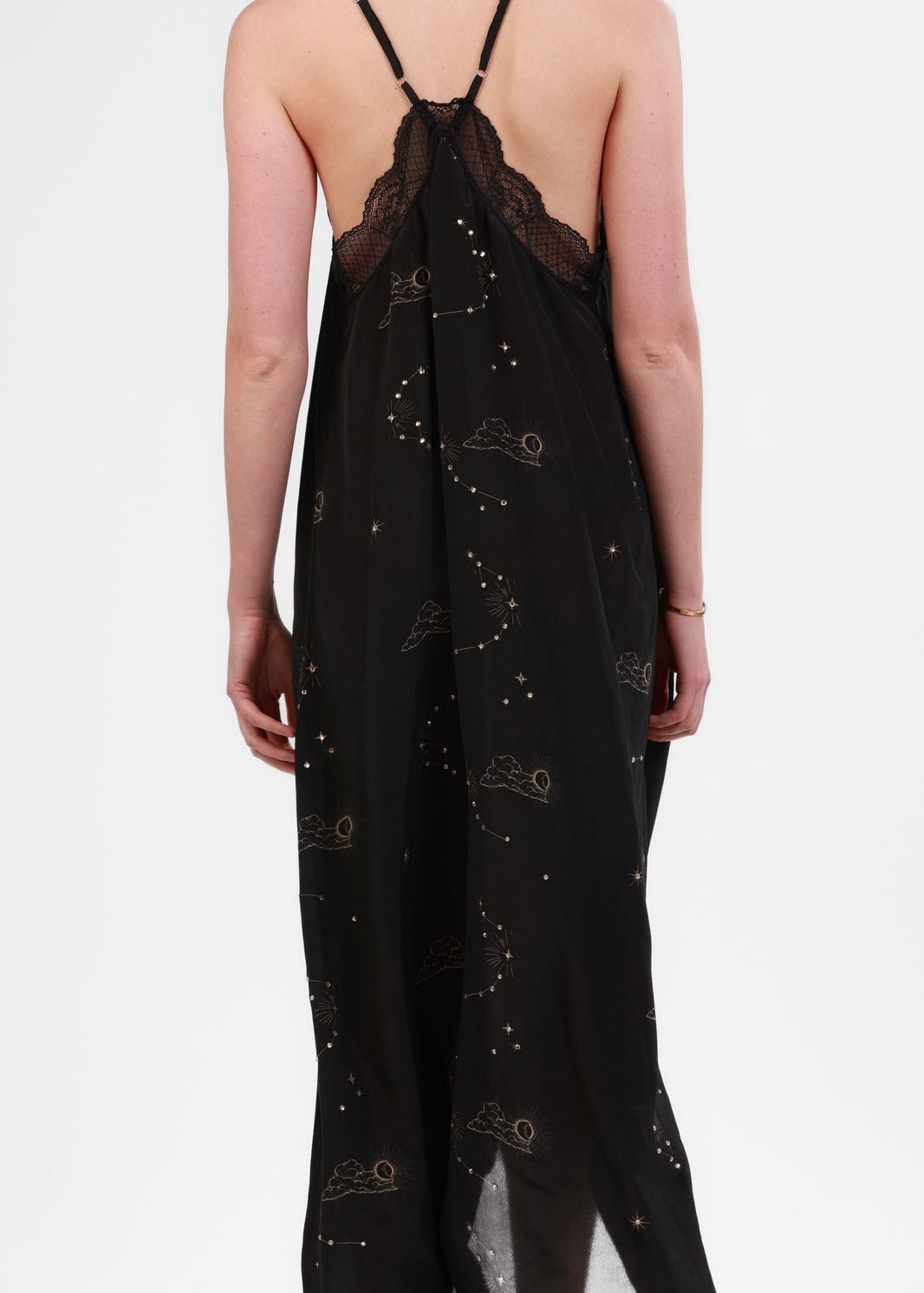 VESTIDO NEGRO SEDA