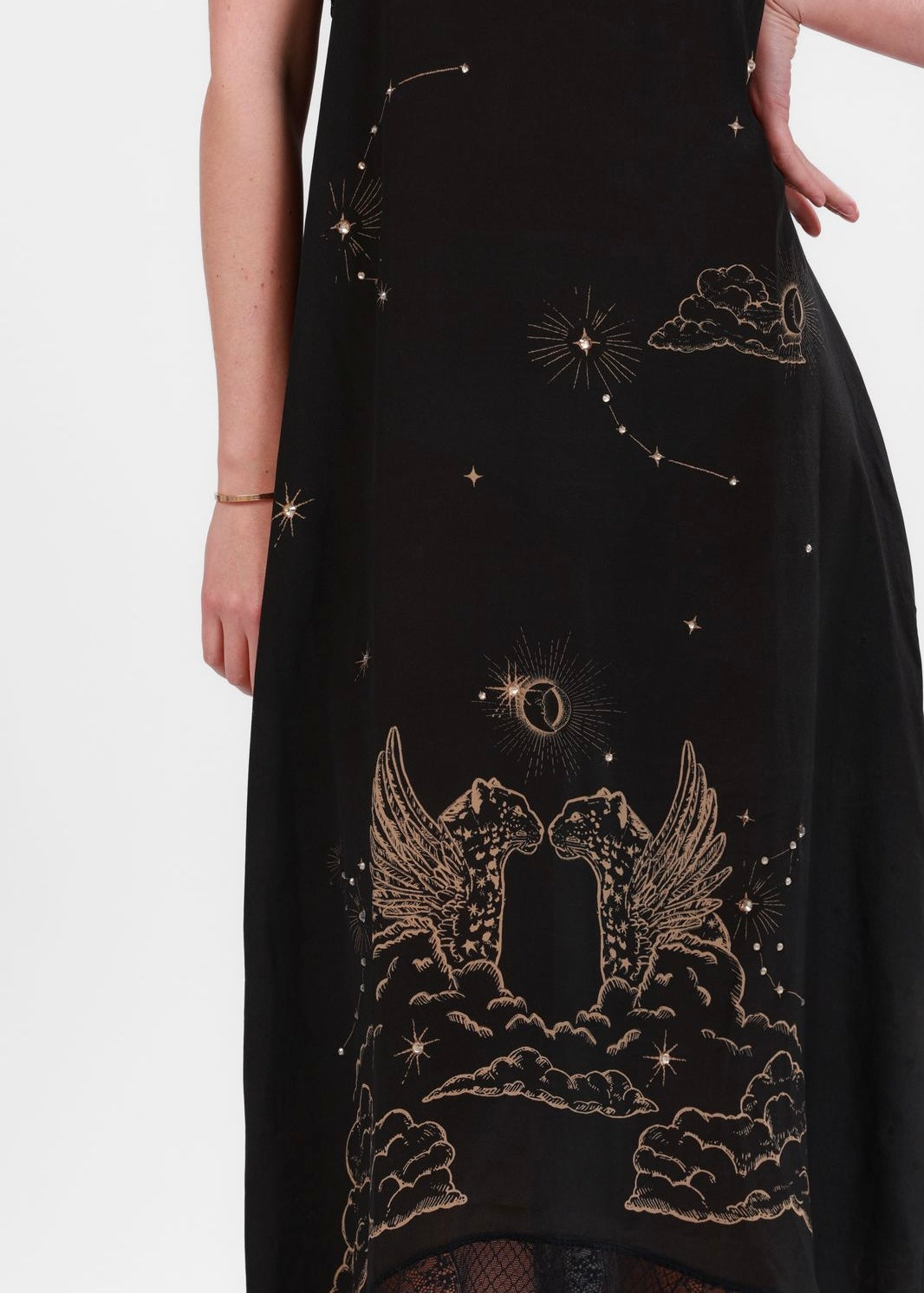 VESTIDO NEGRO SEDA