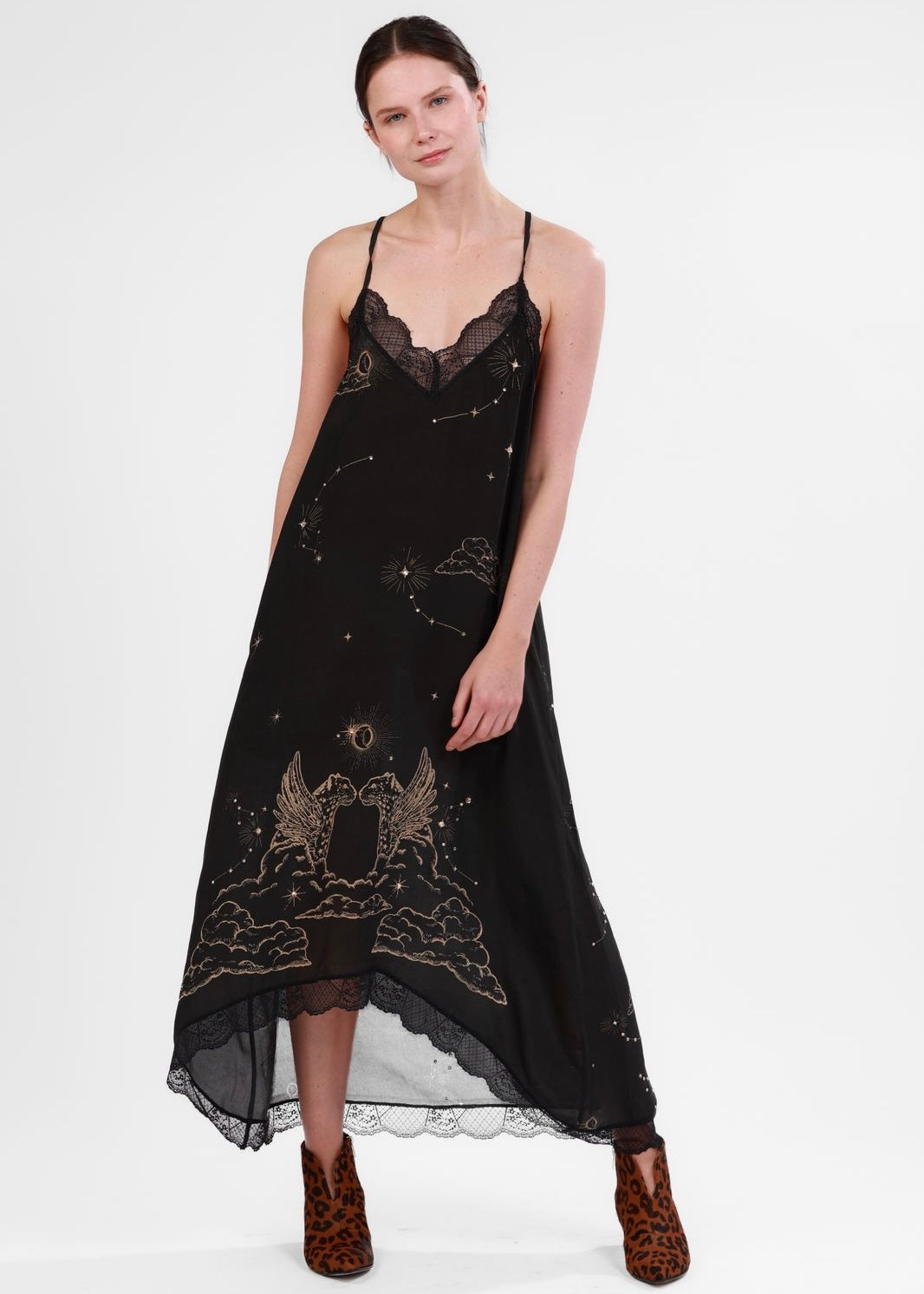 VESTIDO NEGRO SEDA