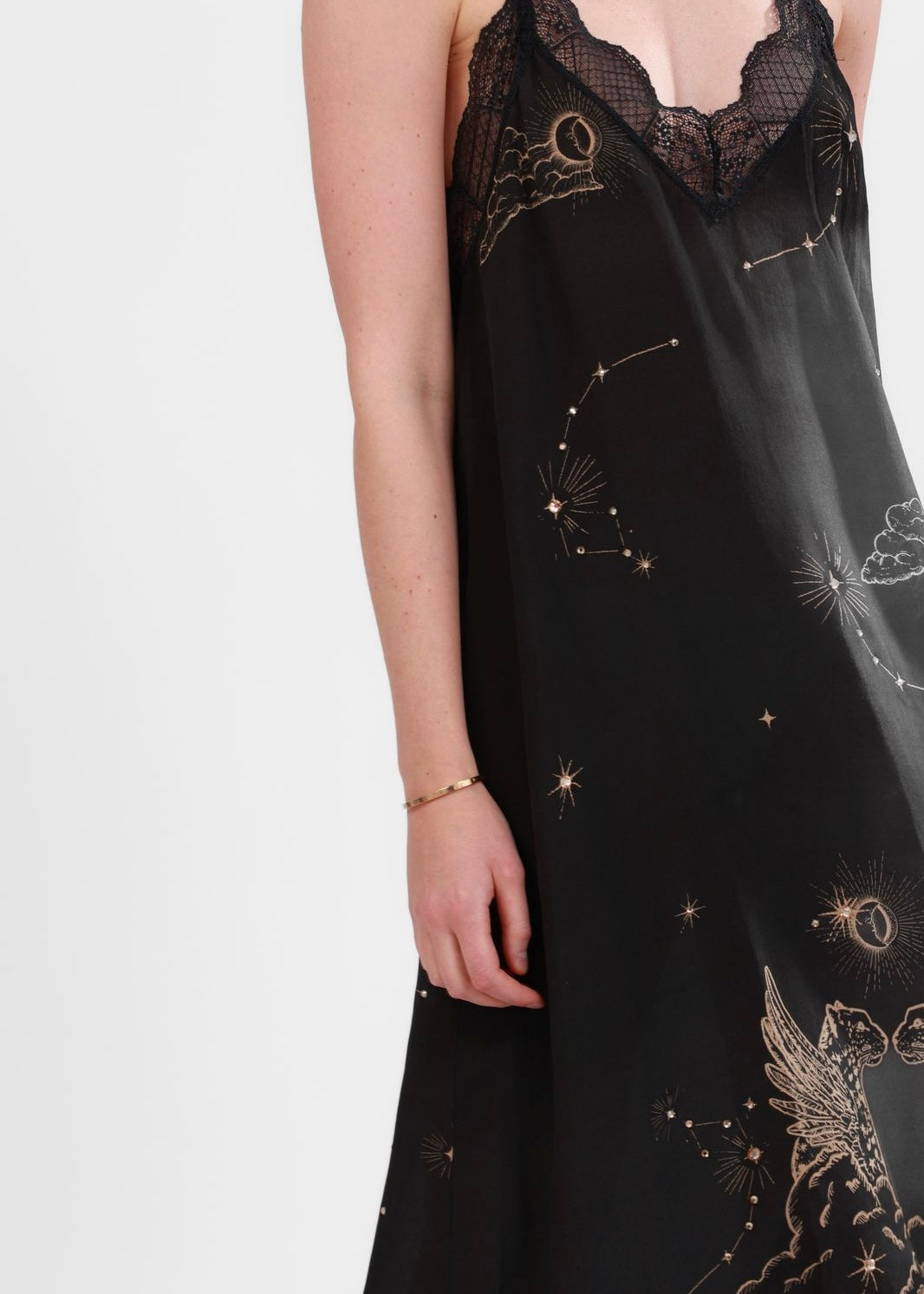 VESTIDO NEGRO SEDA