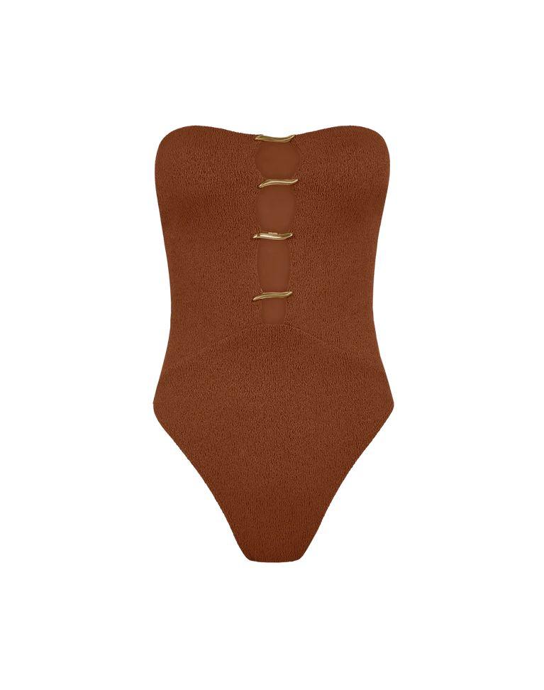 ENTERO CAFÉ CON TEXTURA DETALLES AL FRENTE