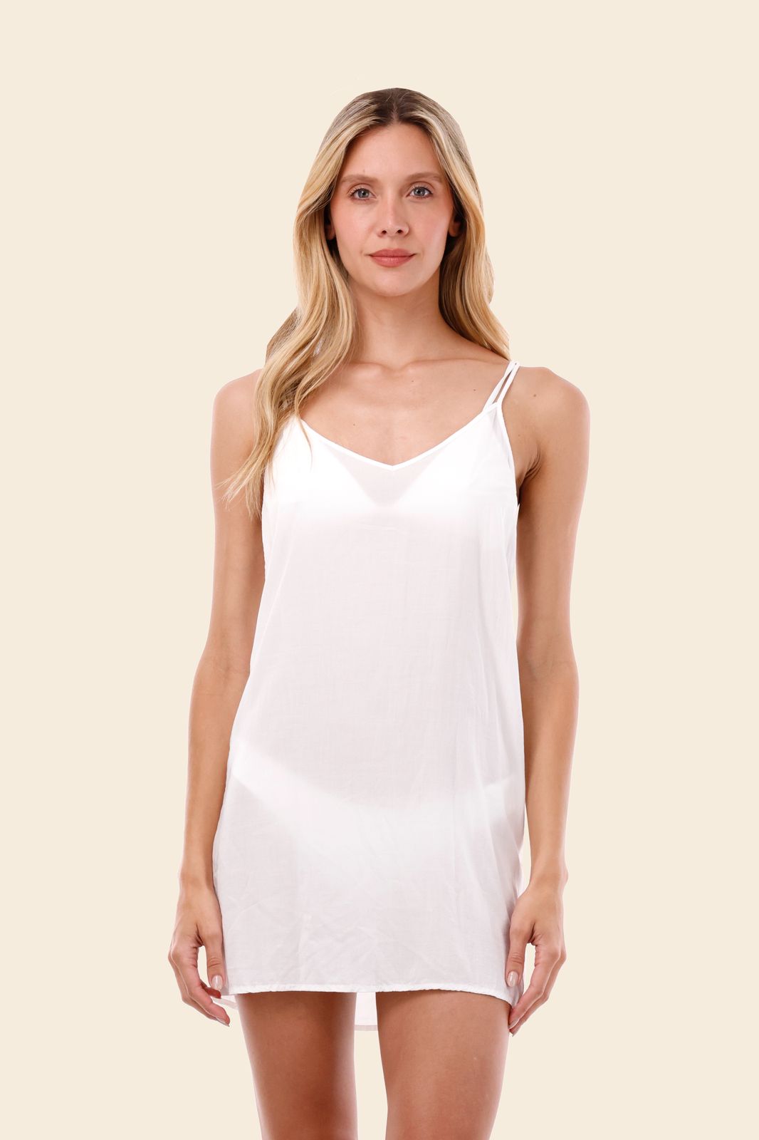 MINI VESTIDO BLANCO