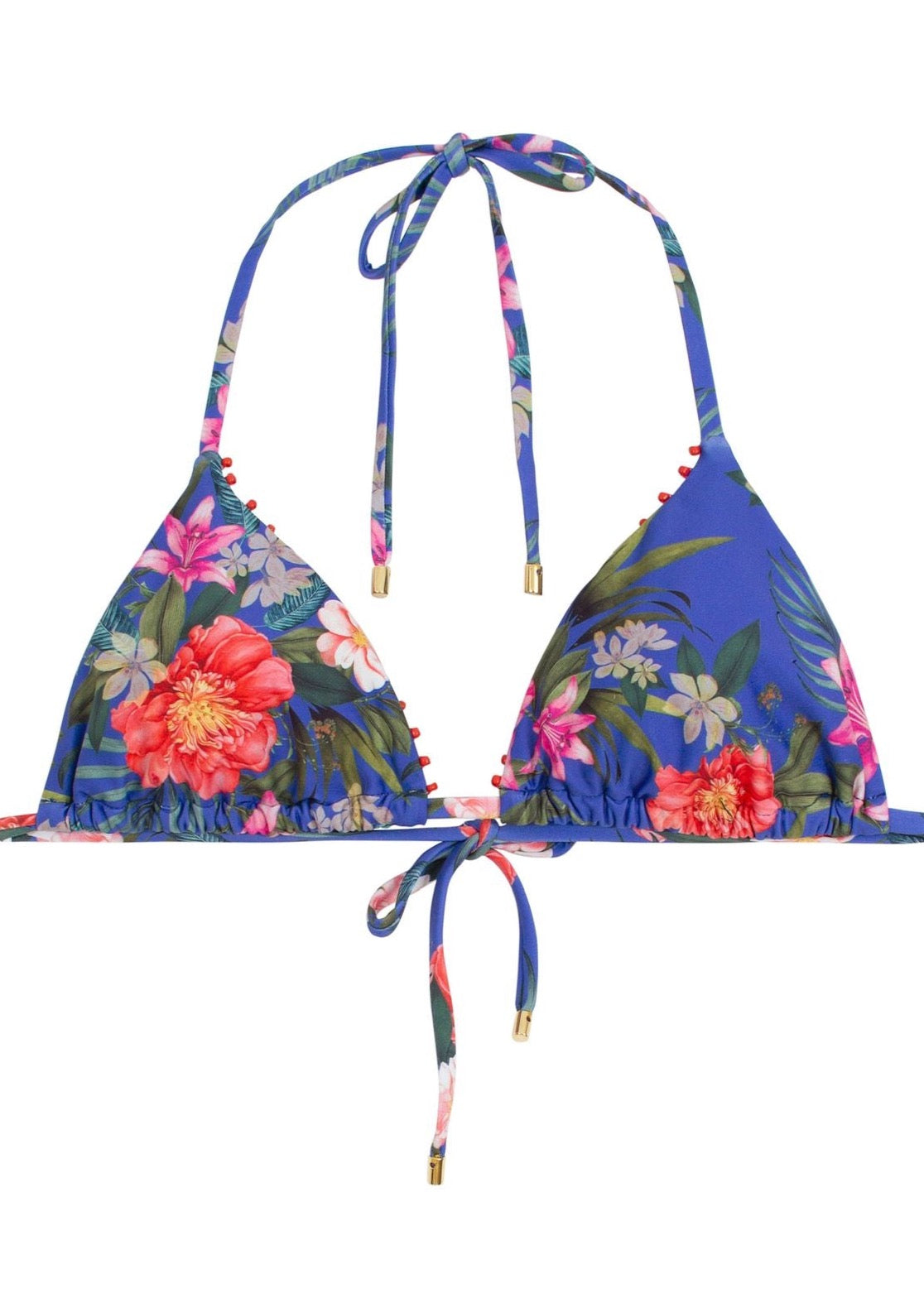 BIKINI AZUL FLORES