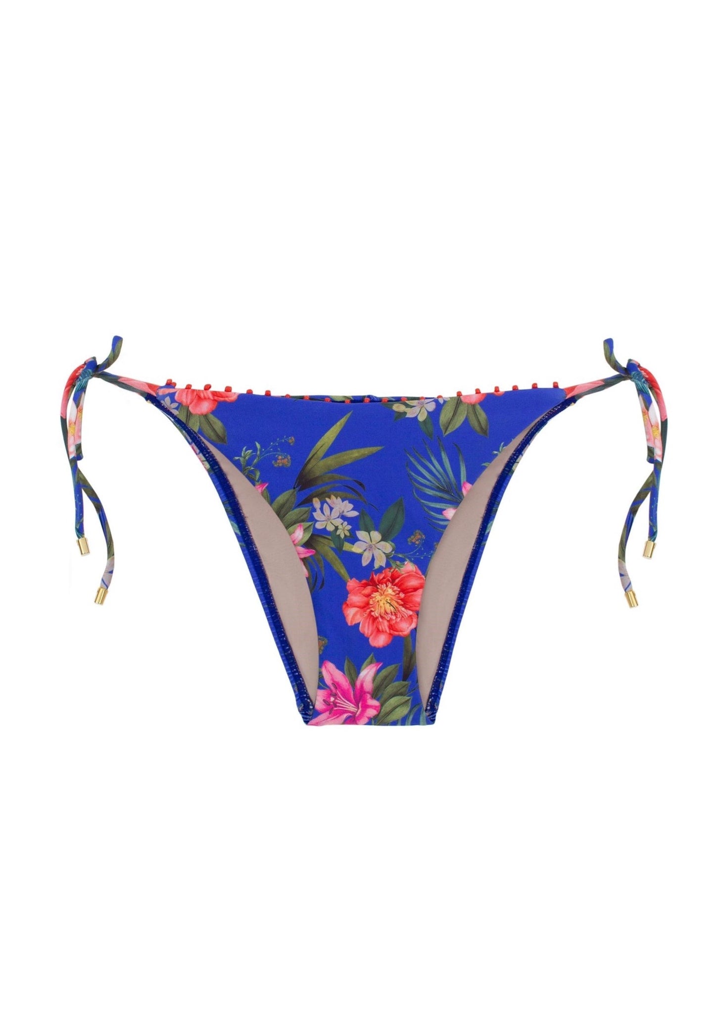BIKINI AZUL FLORES