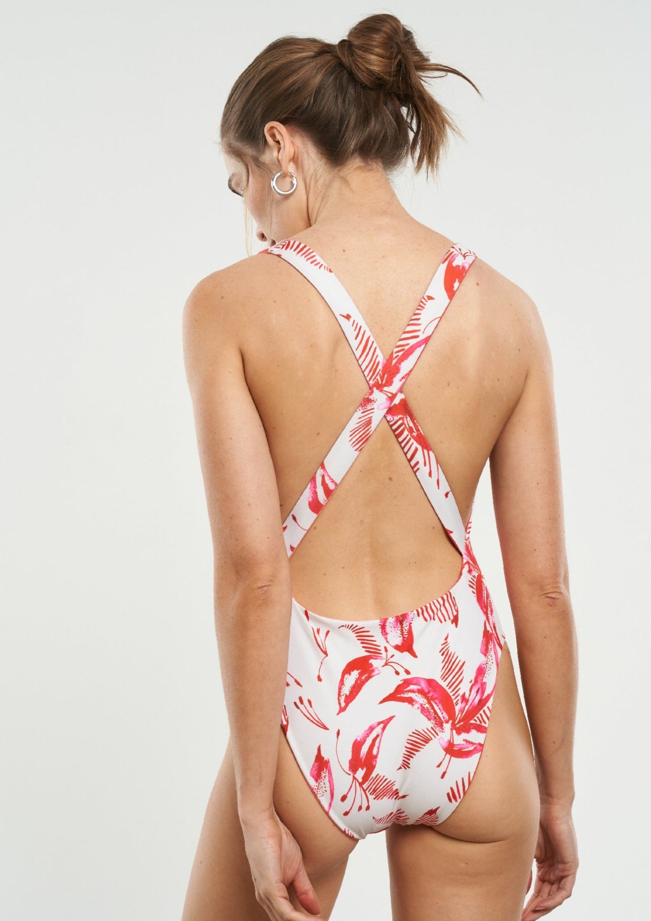 ONE PIECE ROJO CON BLANCO REVERSIBLE