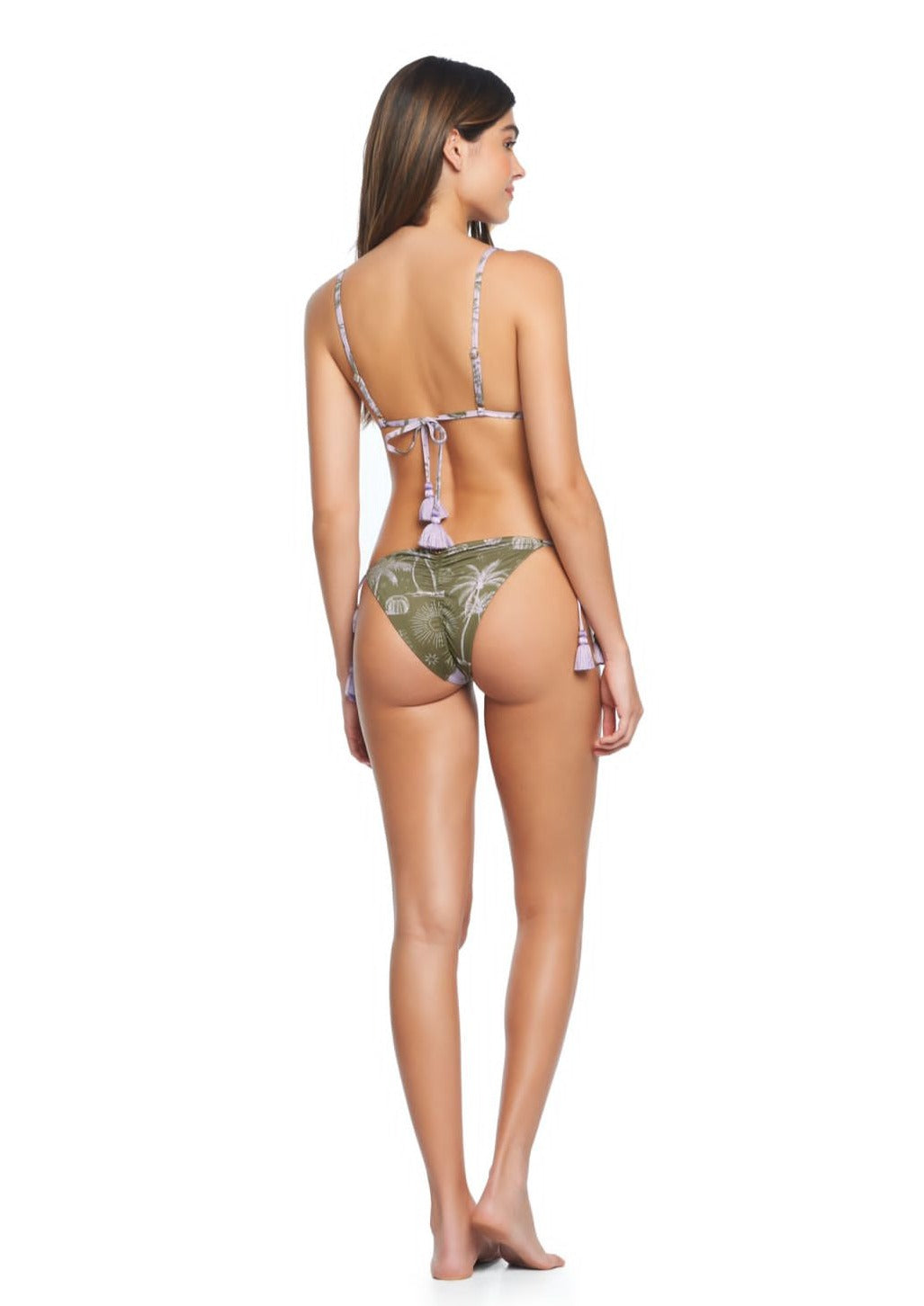 BIKINI LILA Y KHAKI