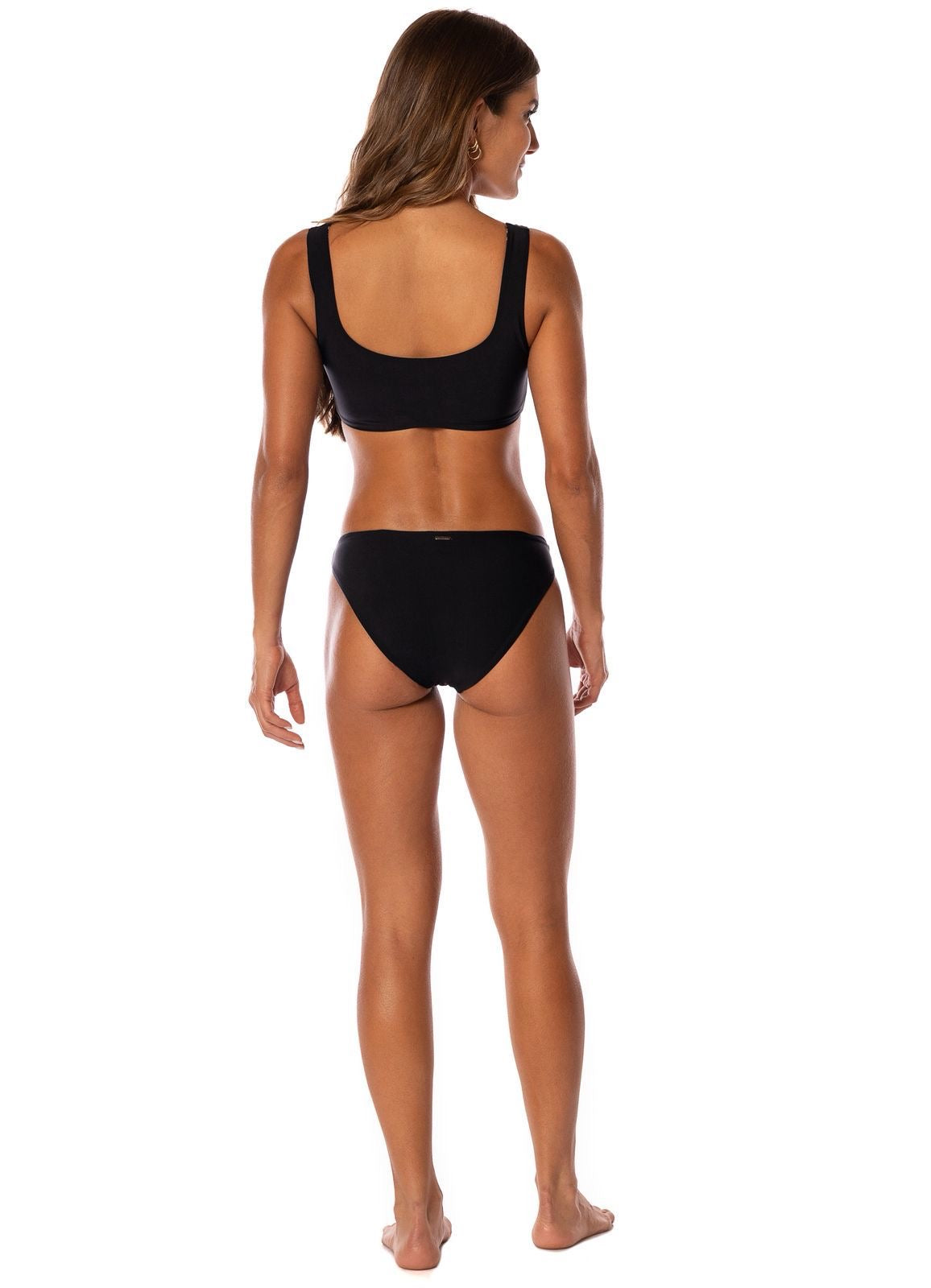 BIKINI NEGRO CON AGUJETAS REVERSIBLE