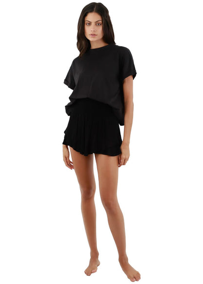 FALDA SHORT NEGRA