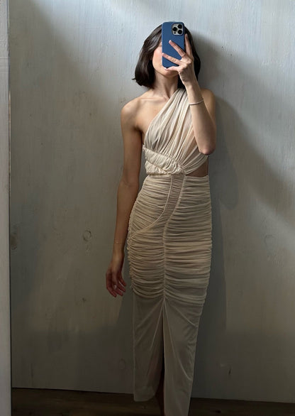VESTIDO DRAPEADO