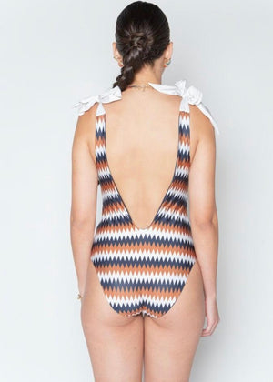 ONE PIECE ZIGZAG REVERSIBLE