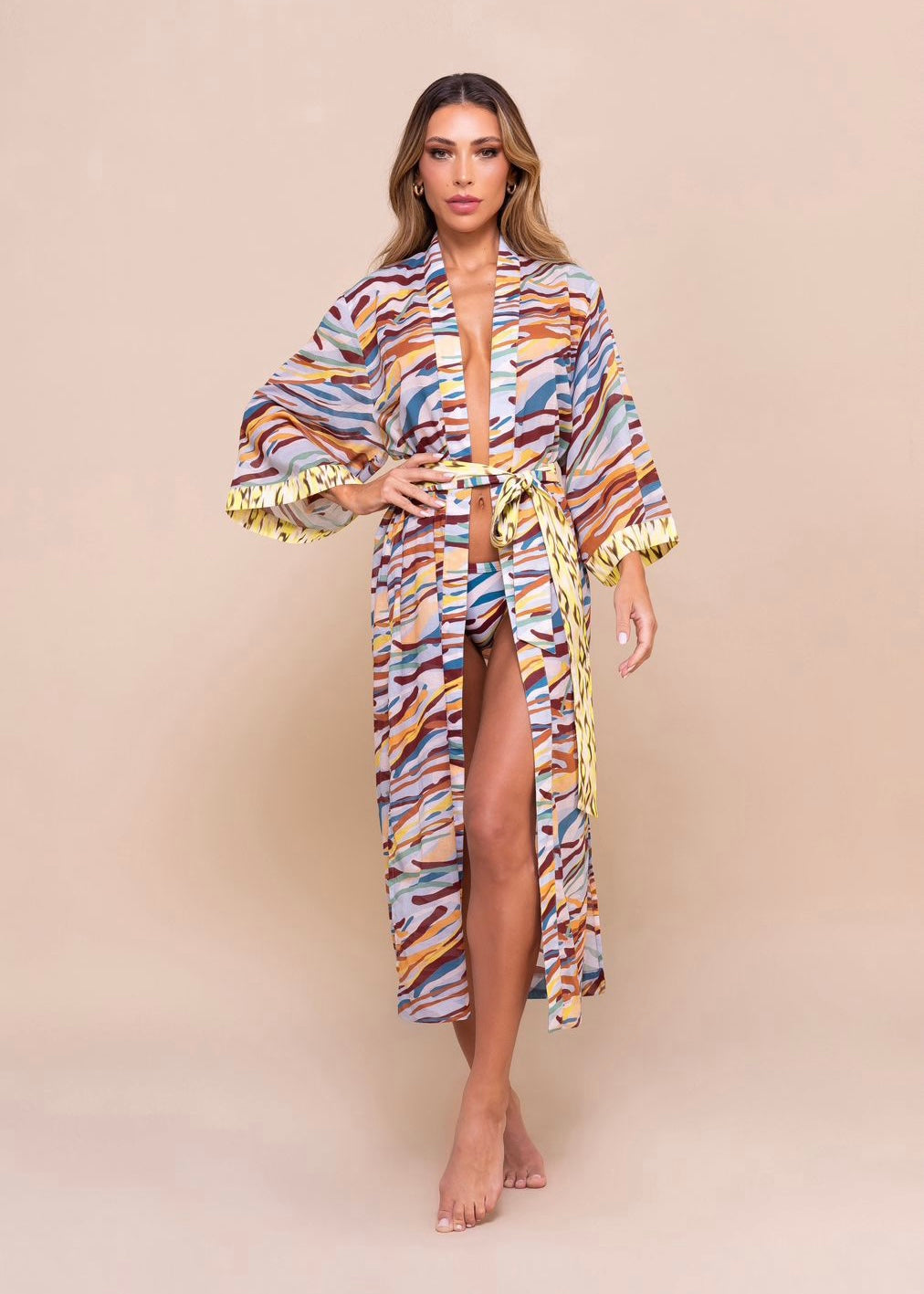 KIMONO ZEBRA COLORES