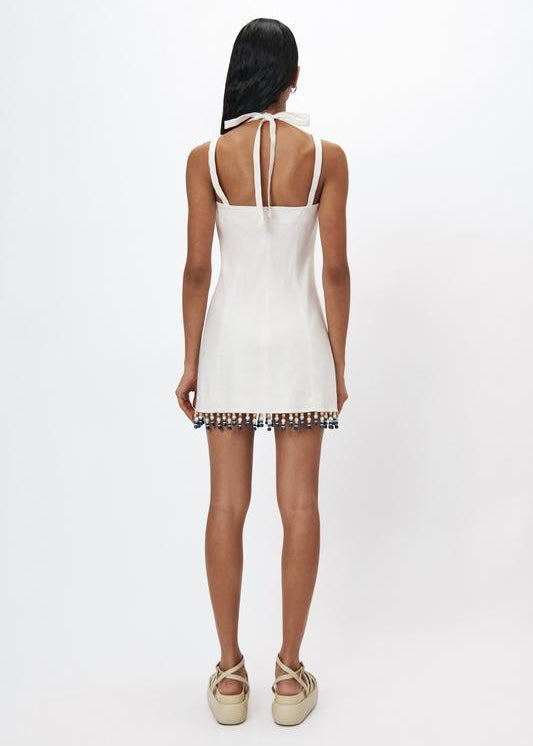 MINI VESTIDO CON APLICACIONES