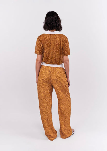 CAMISA POLO SUAVE OCRE