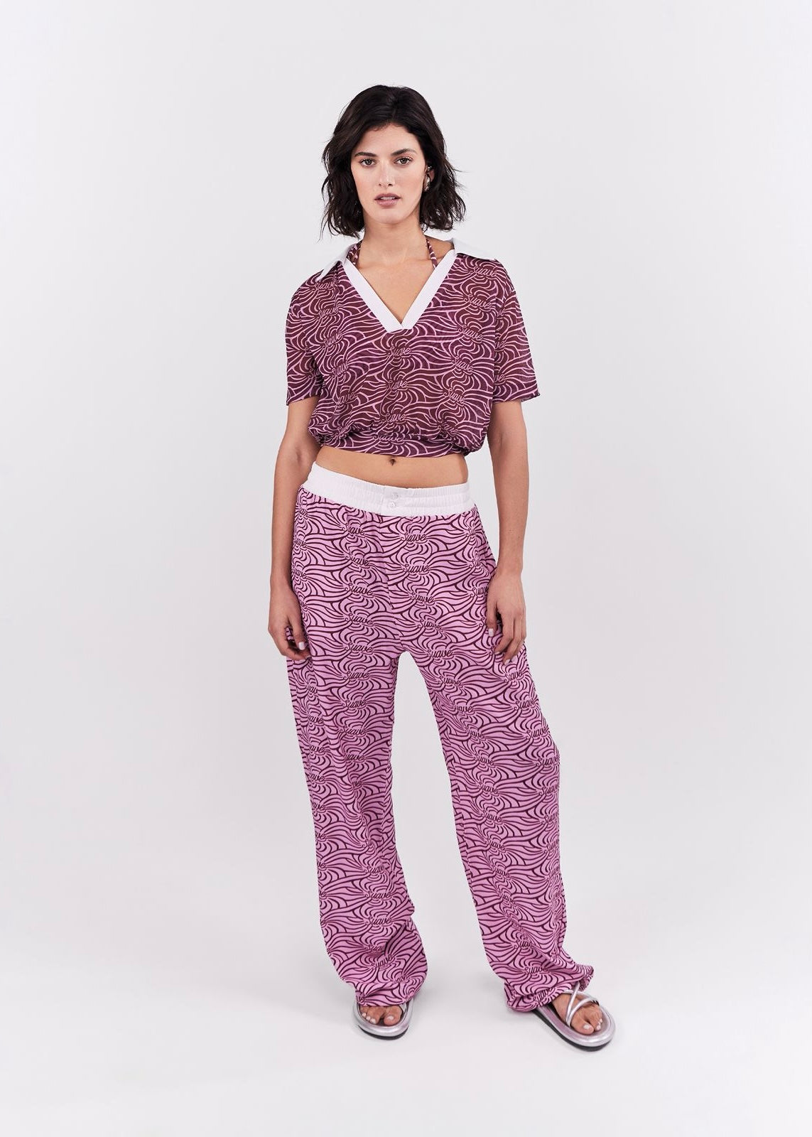 PANTALÓN ELÁSTICO SUAVE ROSA