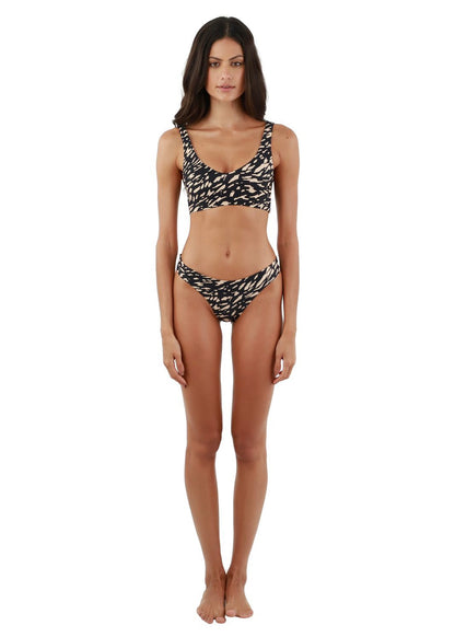 BIKINI MANCHAS REVERSIBLE TOP