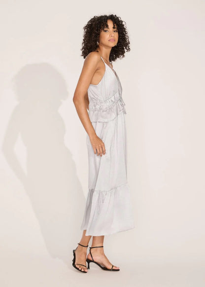 VESTIDO PLATEADO