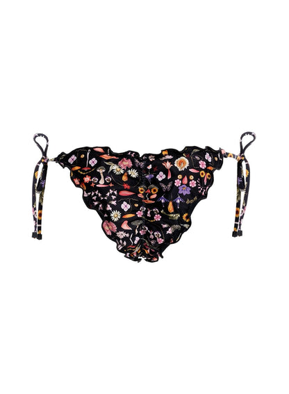 BIKINI NEGRO ESTAMPADO FLORES