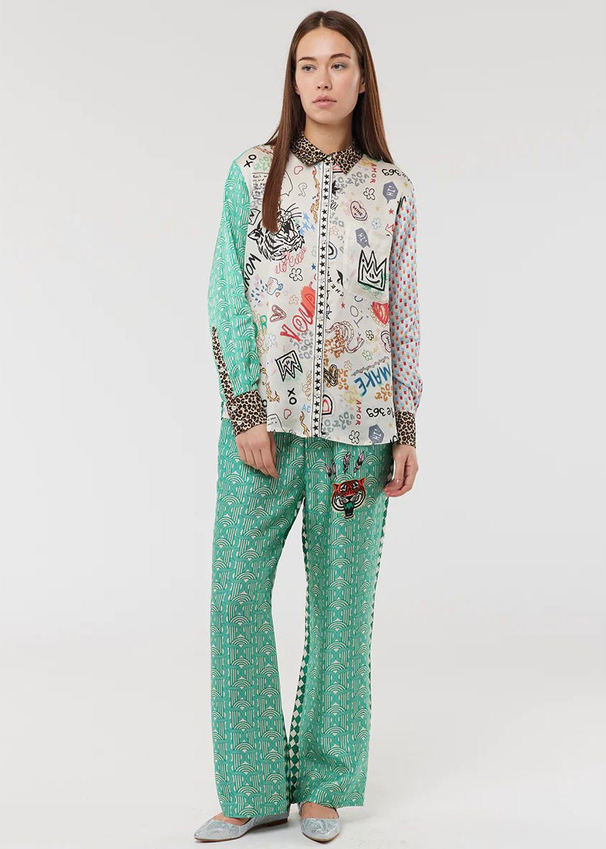 SET PANTALÓN Y CAMISA GRÁFICOS
