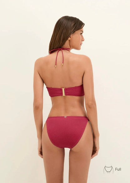 BIKINI ROSA CON MACRAMÉ