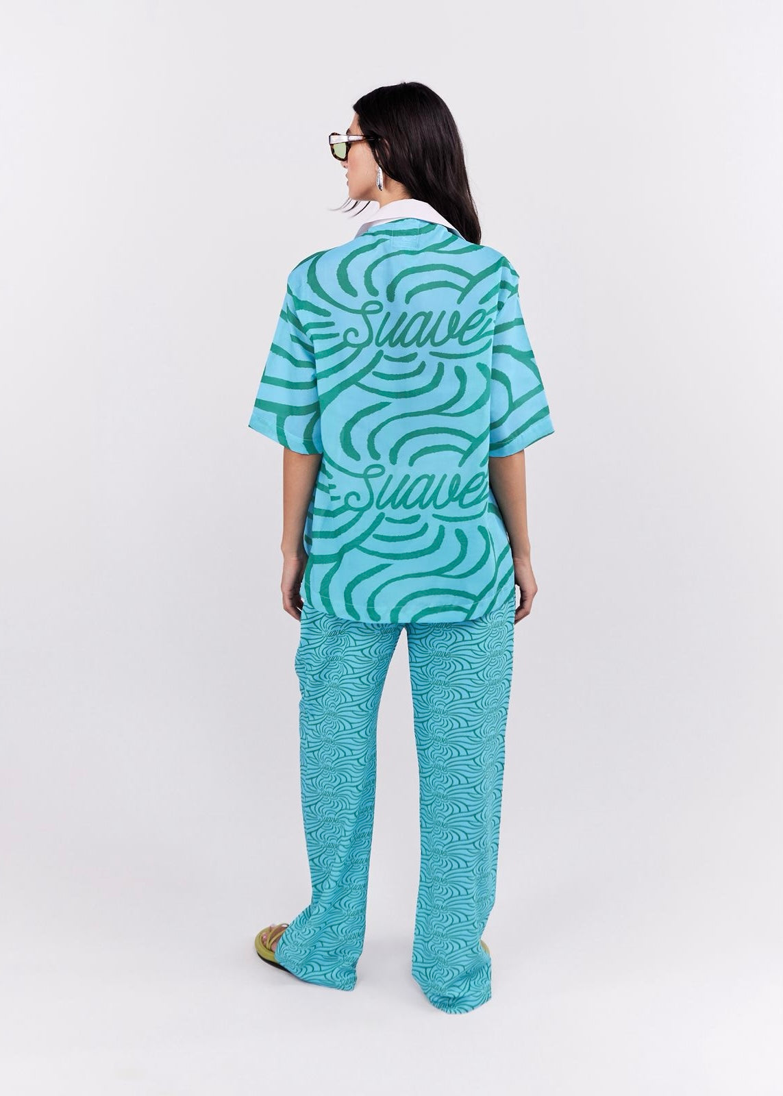 CAMISA SUAVE TURQUESA