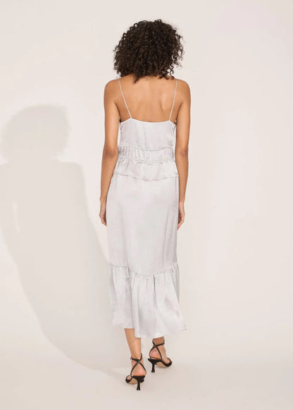 VESTIDO PLATEADO