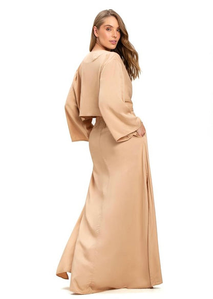 VESTIDO CAMEL