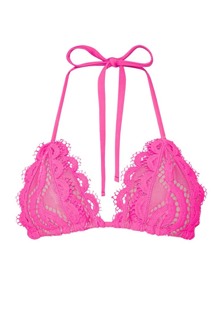 BIKINI DE ENCAJE ROSA