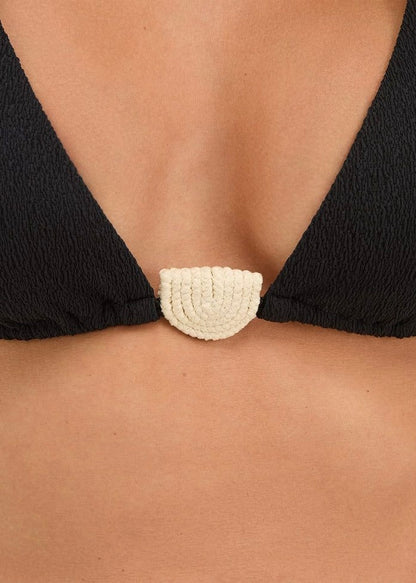 BIKINI NEGRO CON MACRAMÉ