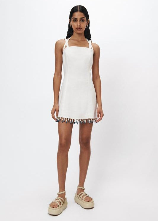 MINI VESTIDO CON APLICACIONES