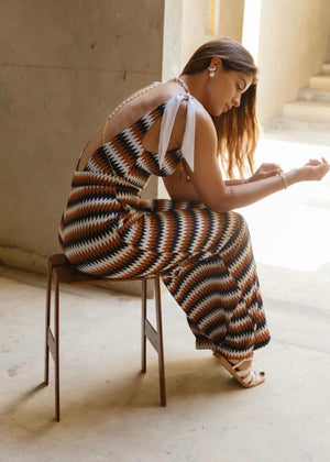 ONE PIECE ZIGZAG REVERSIBLE