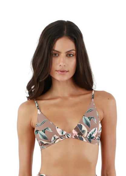 BIKINI TAUPE HOJAS TRI