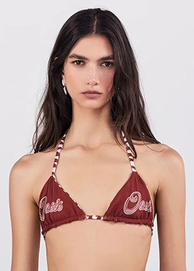 BIKINI OASIS VINO REVERSIBLE
