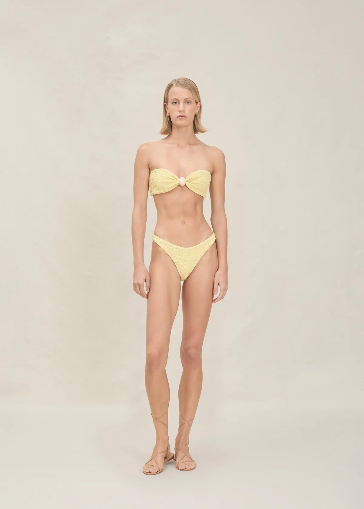 BIKINI AMARILLO CON DETALLE