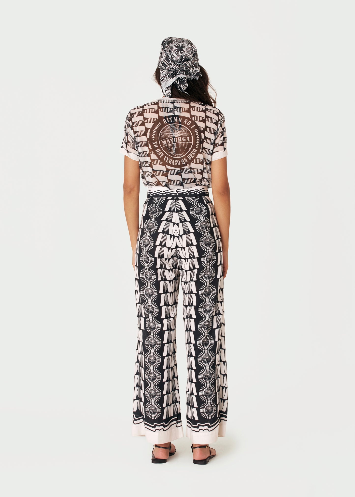 T-SHIRT MESH NEGRA