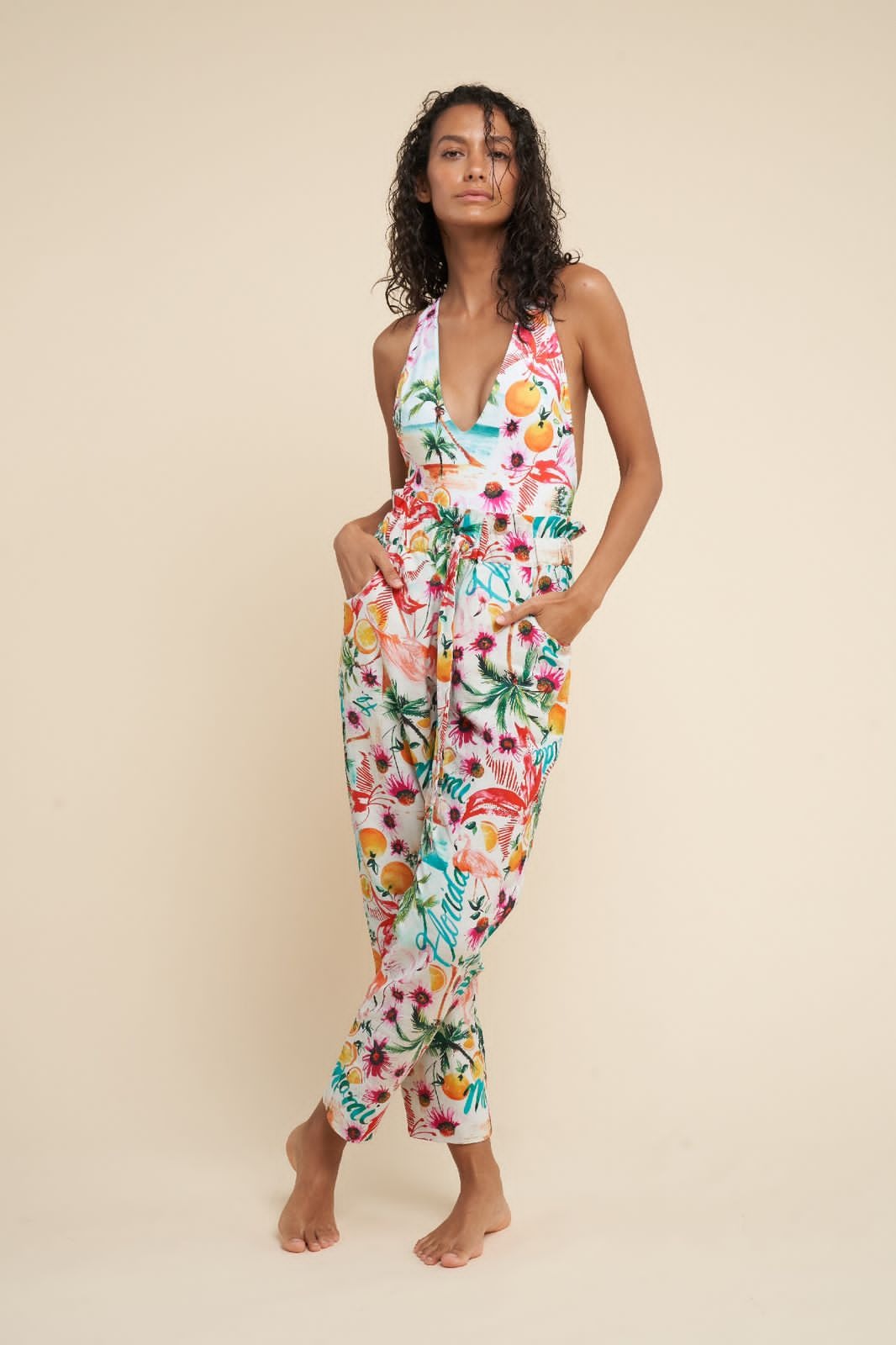 PANTALÓN FLORES
