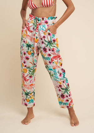 PANTALÓN FLORES