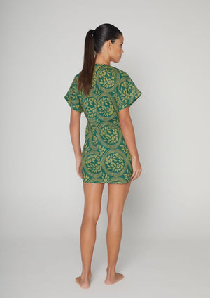 VESTIDO CORTO ESTAMPADOS