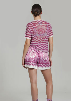 SHORT MACONDO ROSA