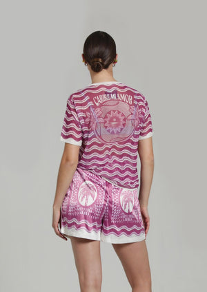 TOP MESH ROSA