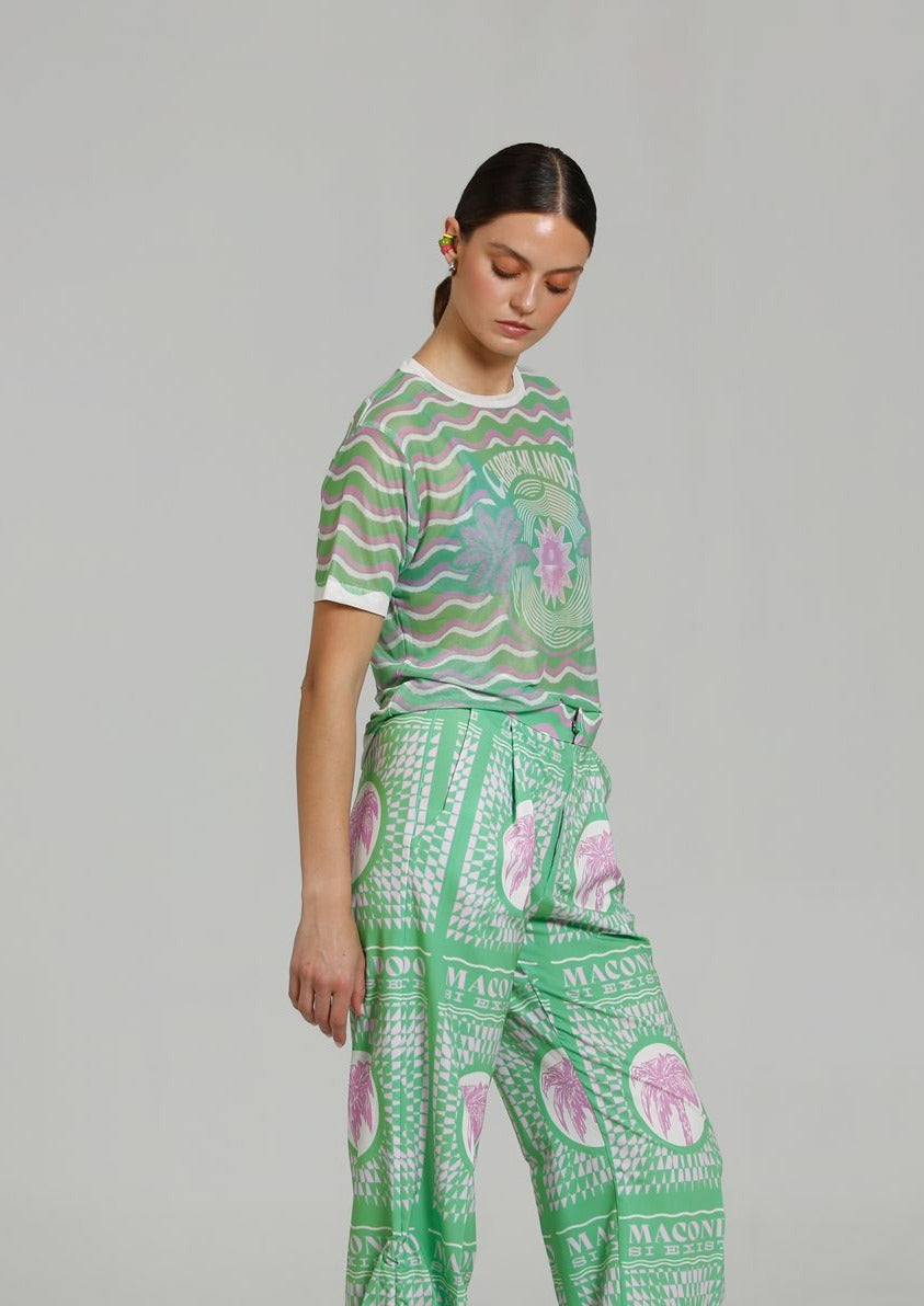 TOP MESH VERDE