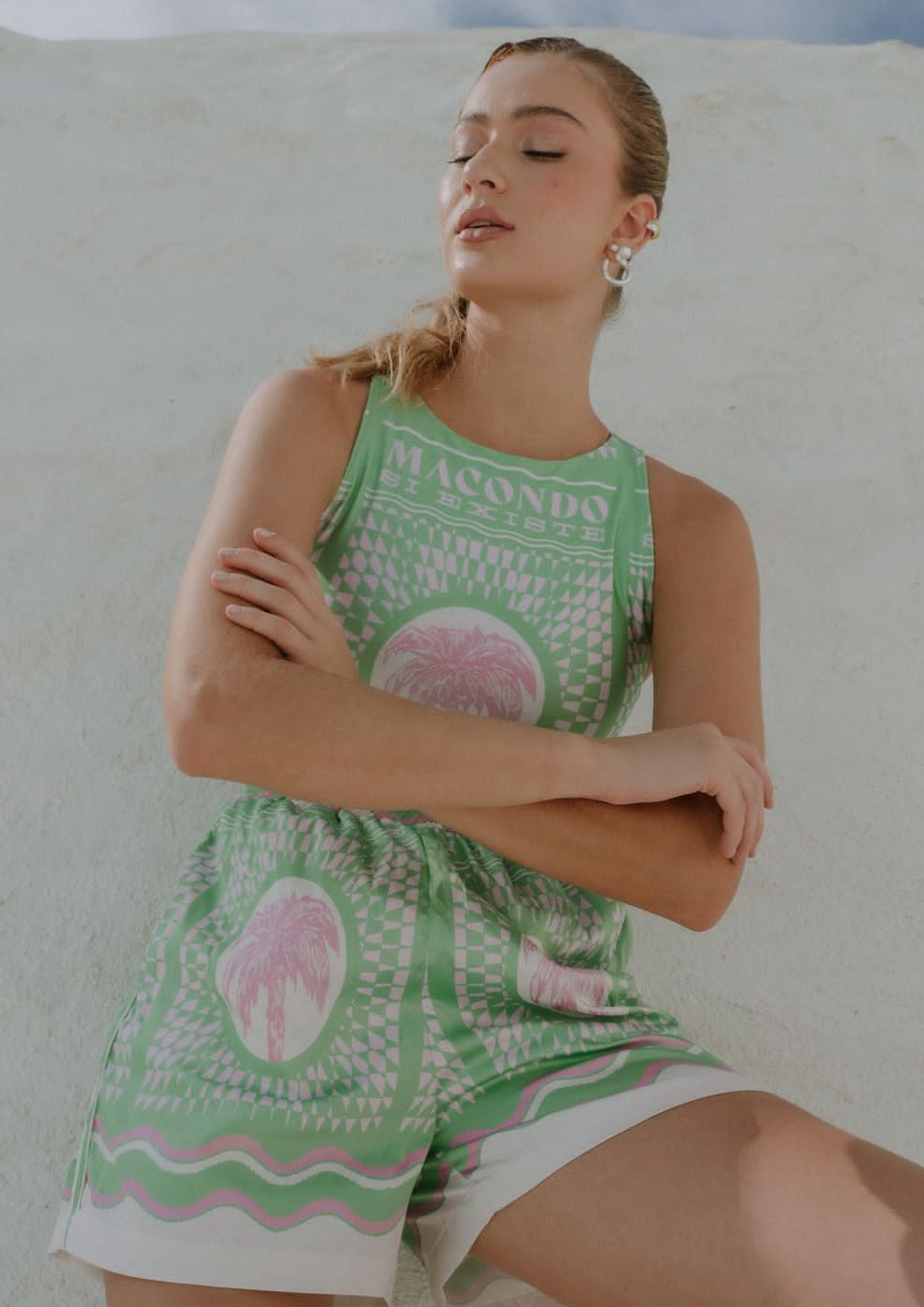 SHORT MACONDO VERDE