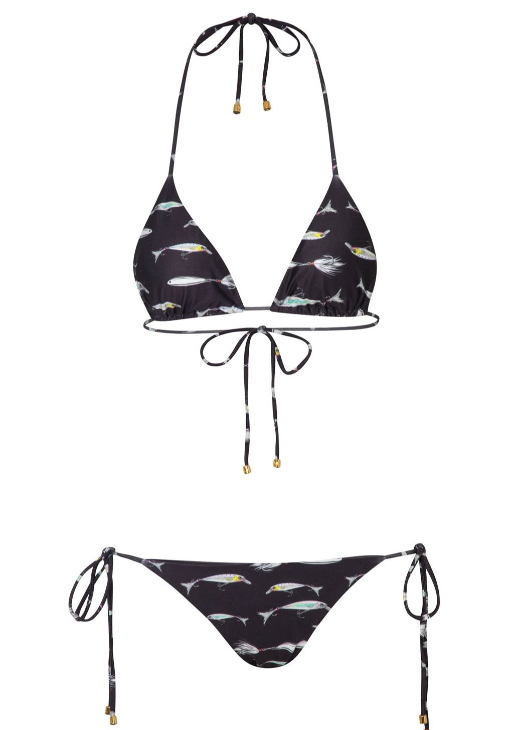 BIKINI NEGRO PECES